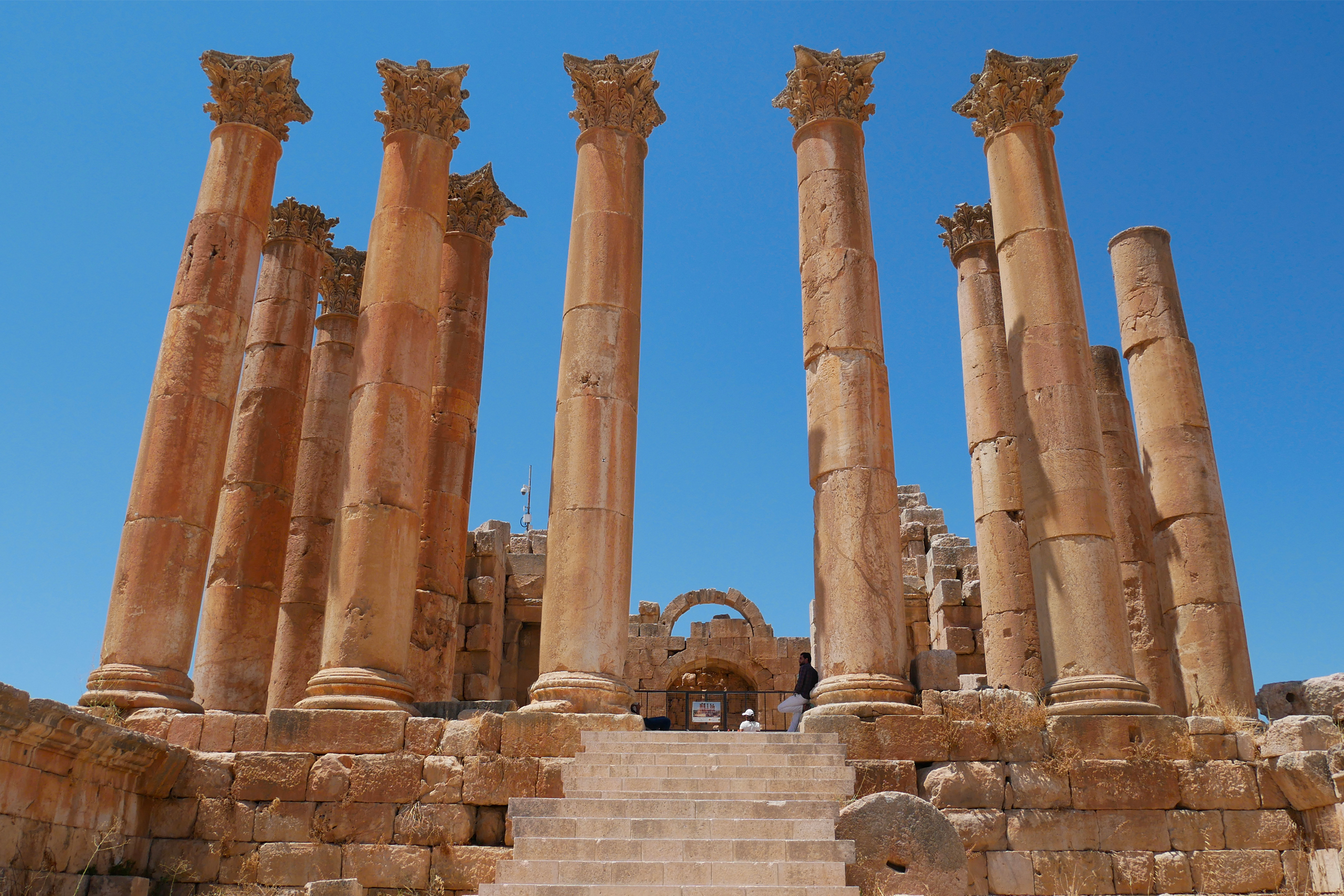 le temple d'arthémis en jordanie