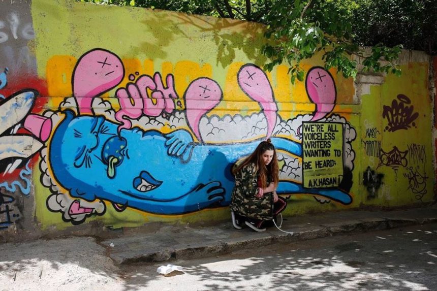 Yara Hindawi, le street art au goût du jour en Jordanie