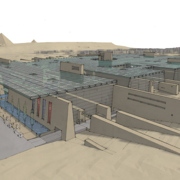 Le Grand Musée Égyptien (GEM) en construction au Caire, nouveau trésor de l’Égypte et défi pour l’avenir